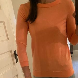 J. Crew Summerweight sweater in Neon